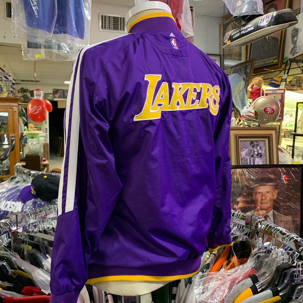 Adidas | Vintage Lakers Reversible Jacket